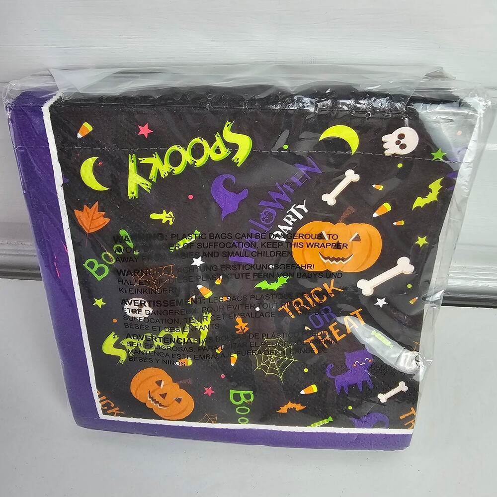 Large quantity NIP Halloween paper napkins decoupage crafts collage